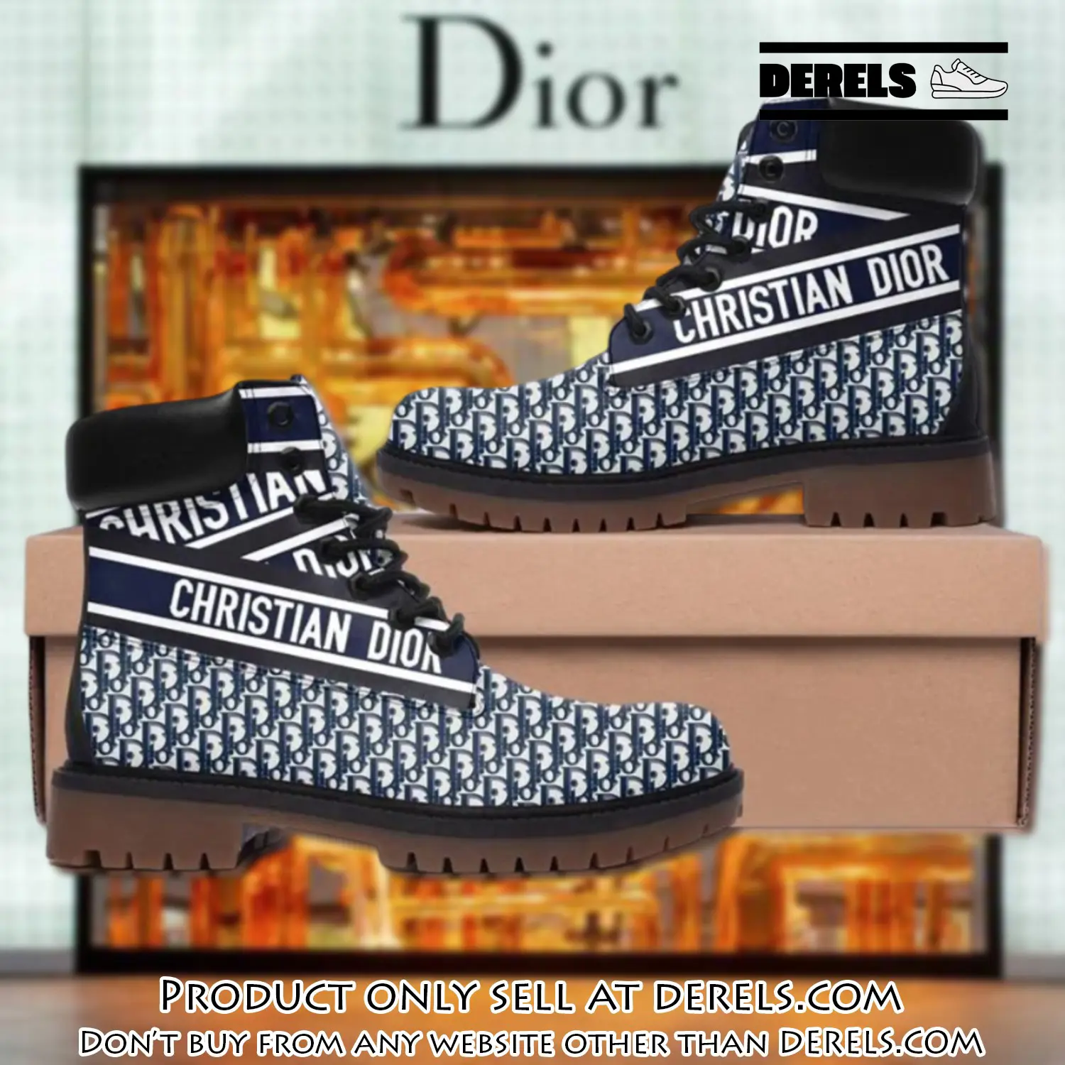 Christian dior luxury brand boots premium gifts for men women dr1411163